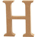 Creativ company letter h mdf 13cm, 1st.