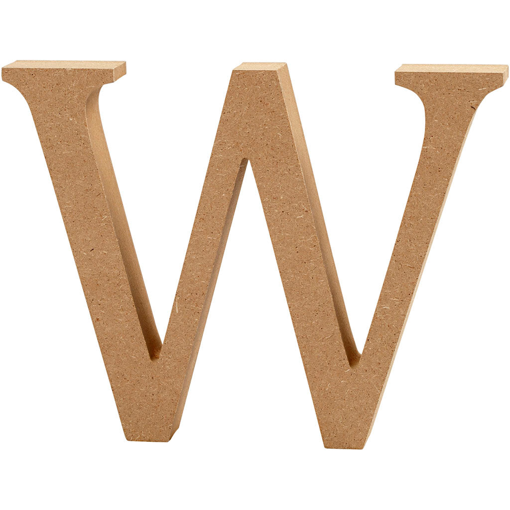 Kreatives Firmenbuchstabe aus MDF, 13 cm, 1 Stück.
