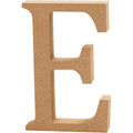 Kreatives Firmenbuchstabe e, MDF, 8 cm, 1 Stück.