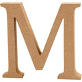 Creativ company letter m mdf 8cm, 1st.