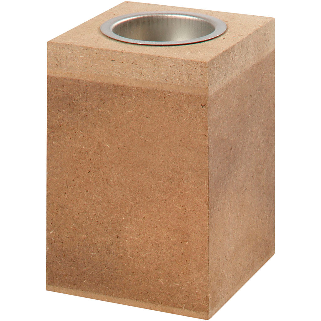 Tee-Lichthalter Holz, 10 cm