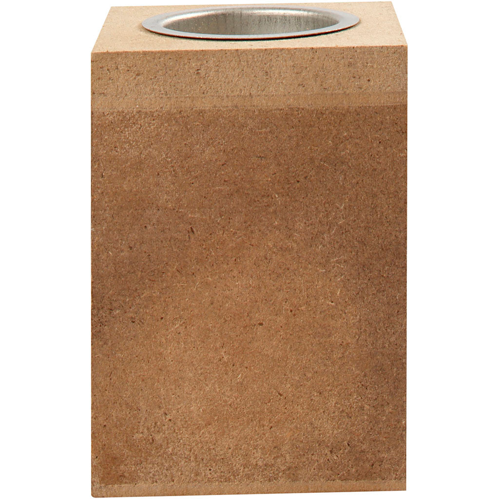 Tee-Lichthalter Holz, 10 cm