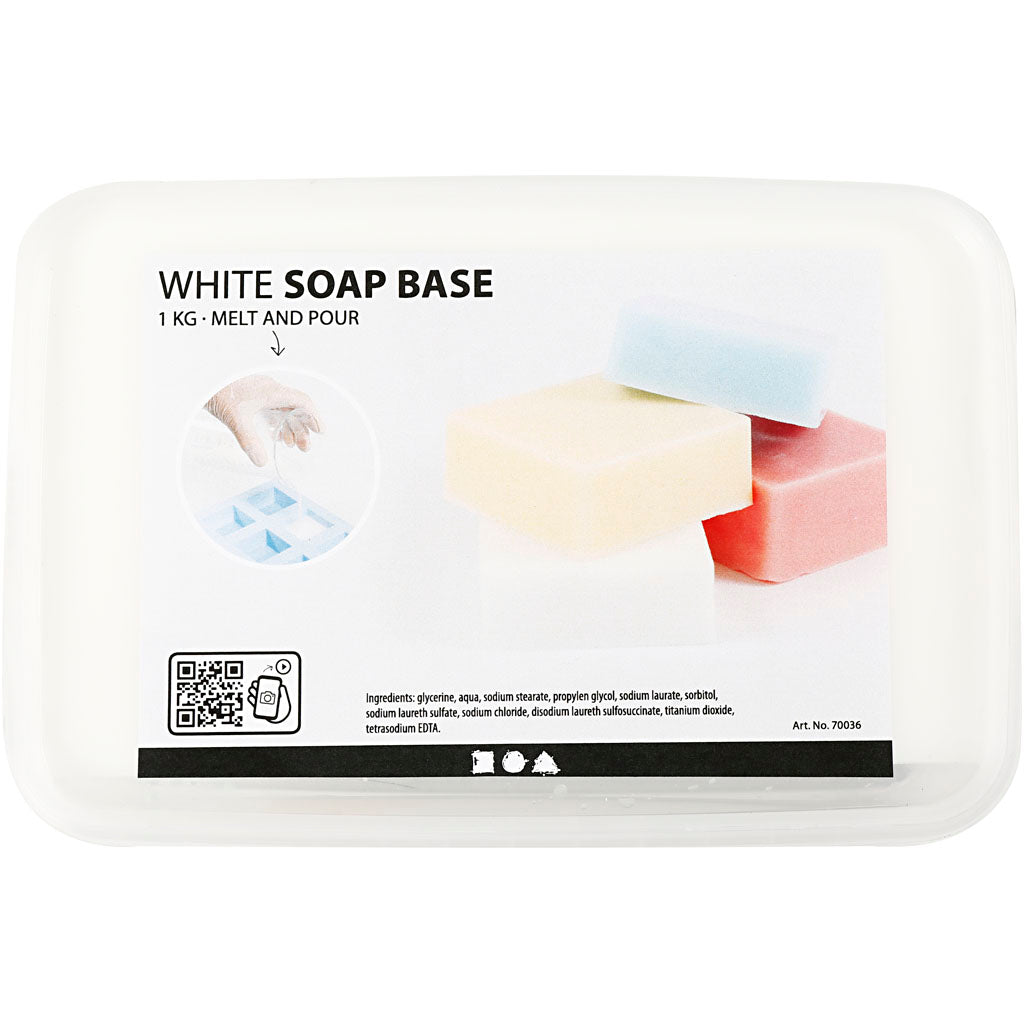 Creativ Company Seife Basic White 1 kg