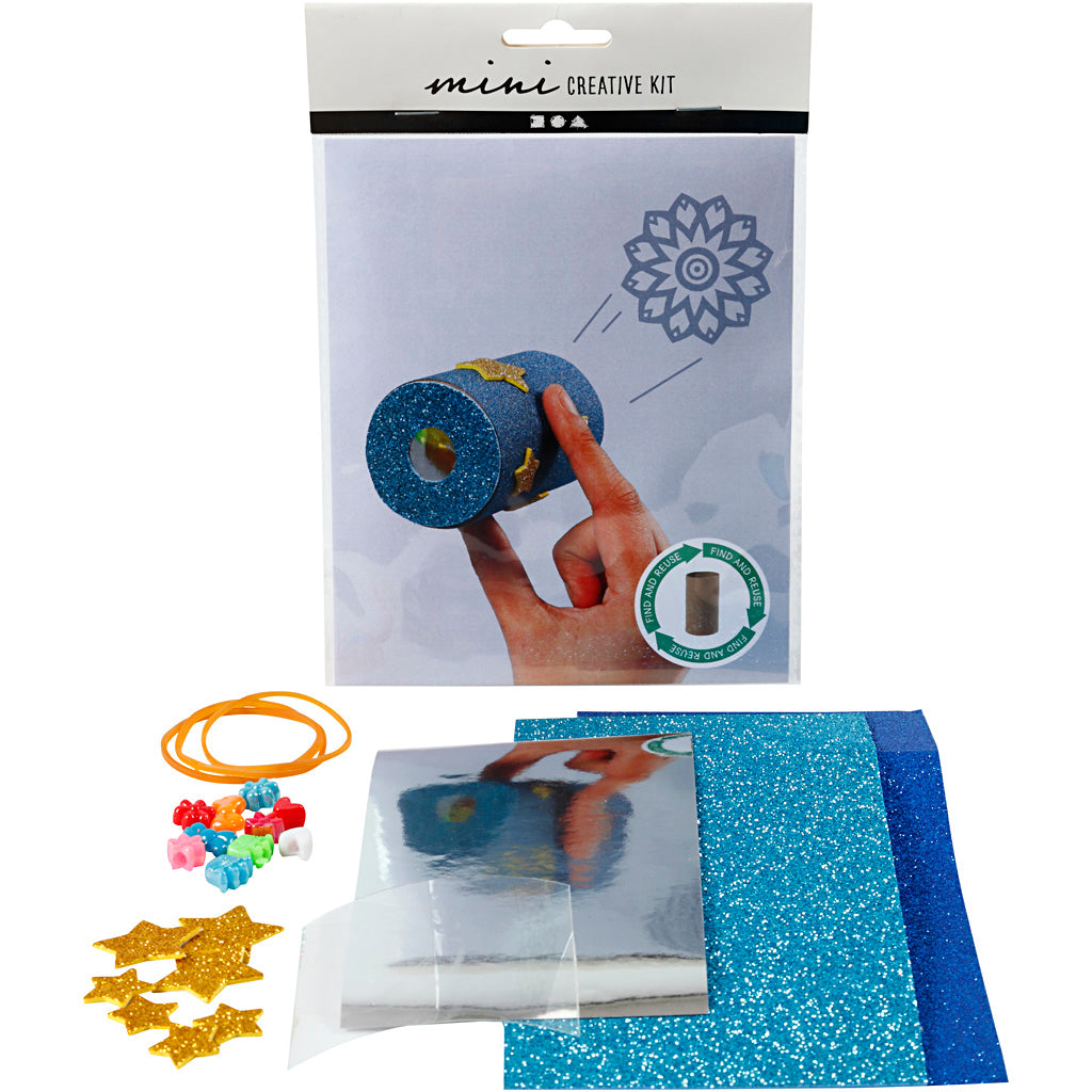 Creativ Company Mini Kreativset Toilettenpapier-Kaleidoskop