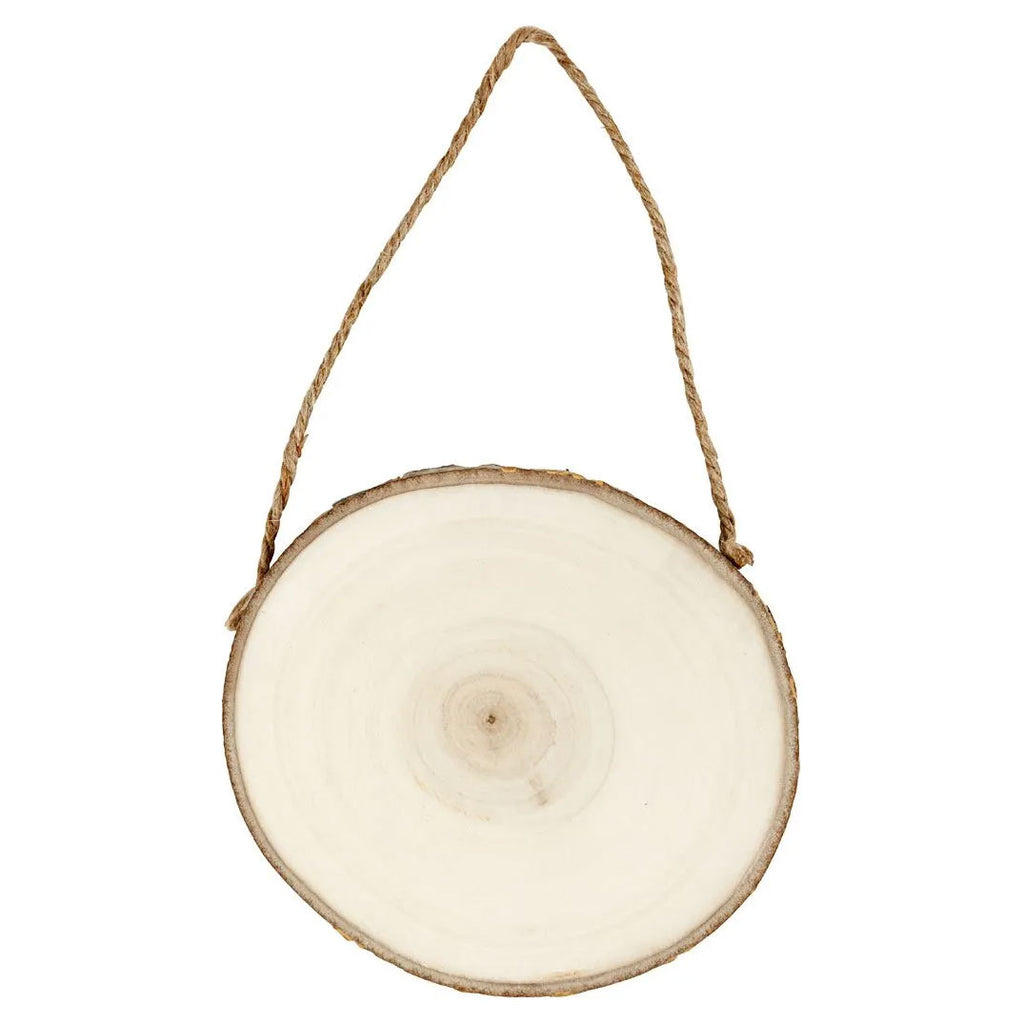 Creativ company deurschild hout, 12-14 cm