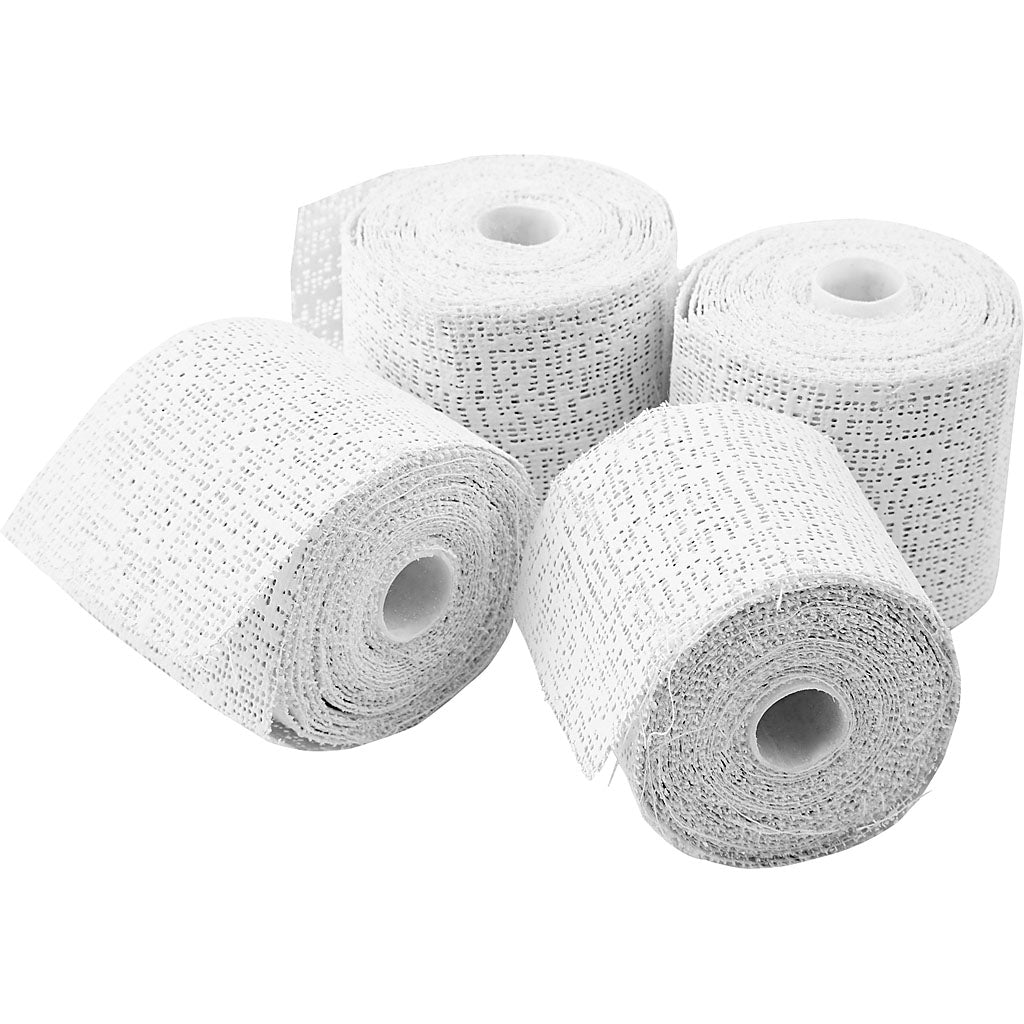Creativ Company Gipsnetz, 4 Rollen à 2,7 m pro Rolle