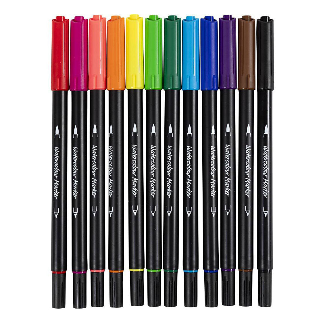 Creative company https: www.cchobby.nl aquarelmarker-lijndikte-2-4-8-mm-standaardkleuren-12-stuk-1-doos