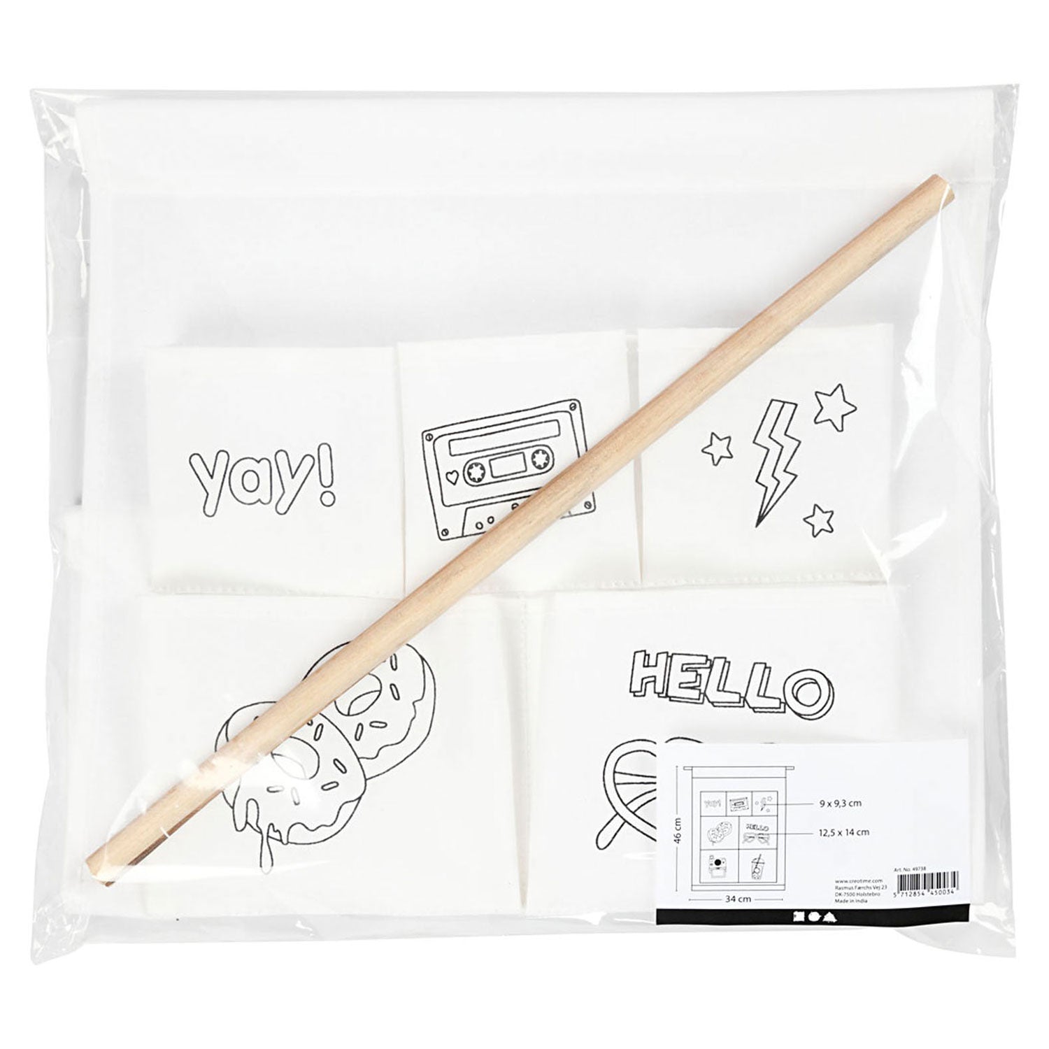 Creativ company hangende organizer wit