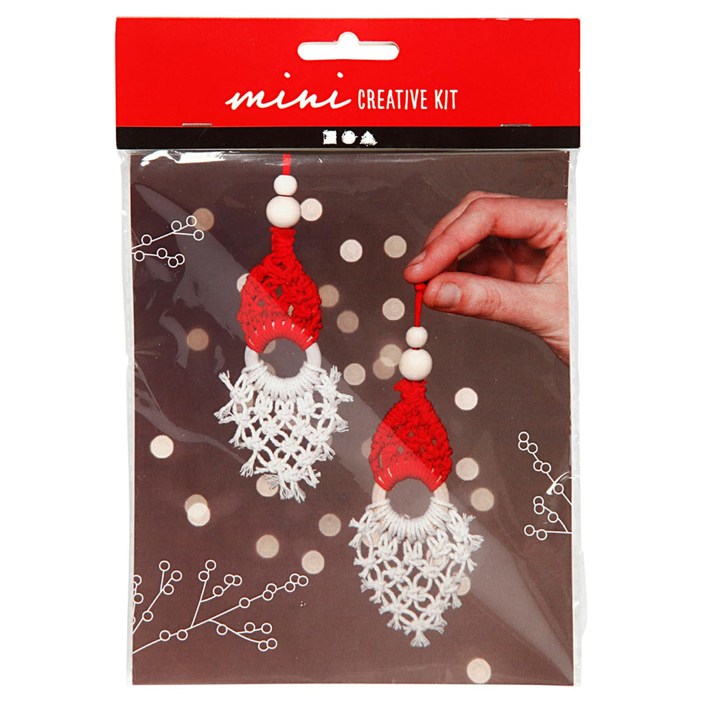 Creativ Company Mini-Kreativset-Aufhänger Weihnachtswichtel