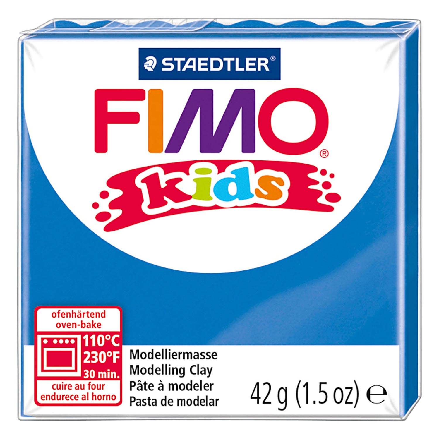 Fimo Kinder-Knete blau, 42 g