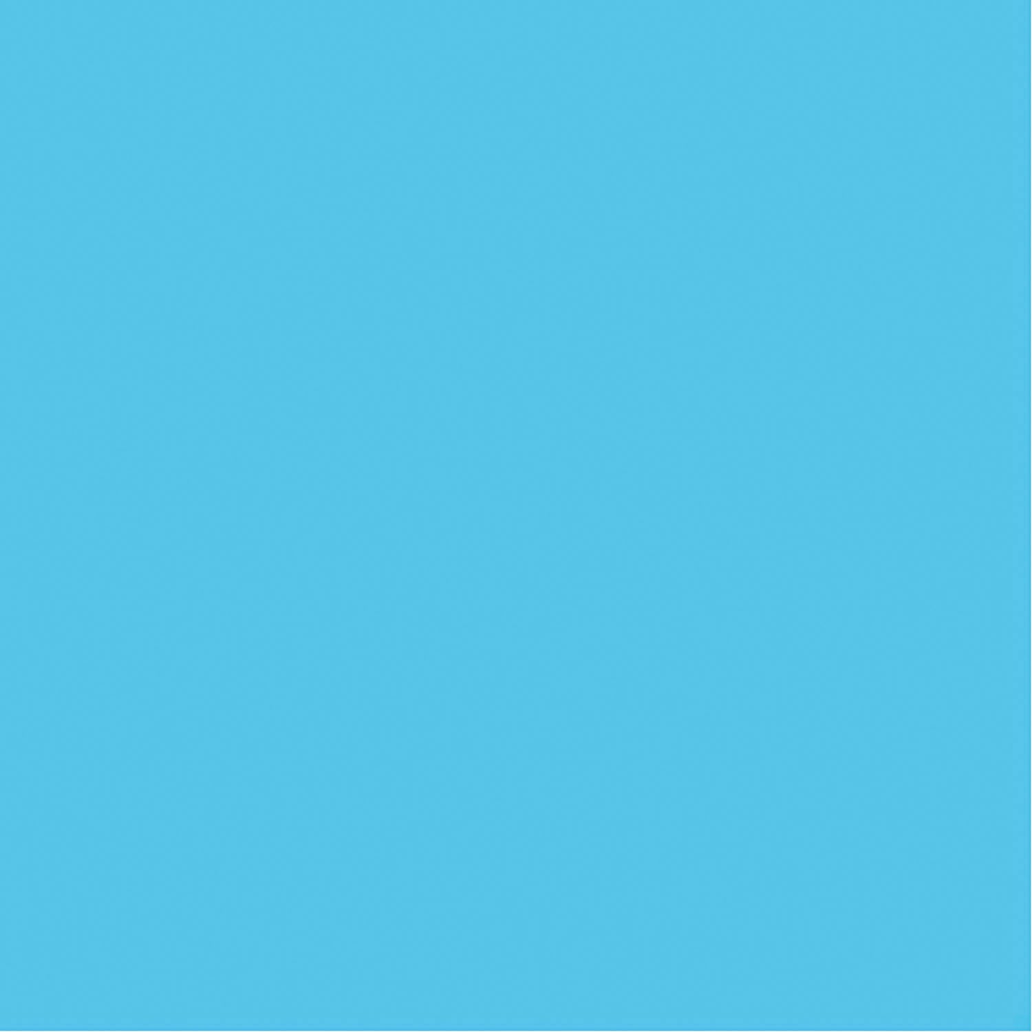 Creativ Company farbiges Papier, klar blau, A4, 20 Blätter