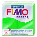 Fimo effect ovenhardende boetseerklei standaard blokje 57 g - neon groen