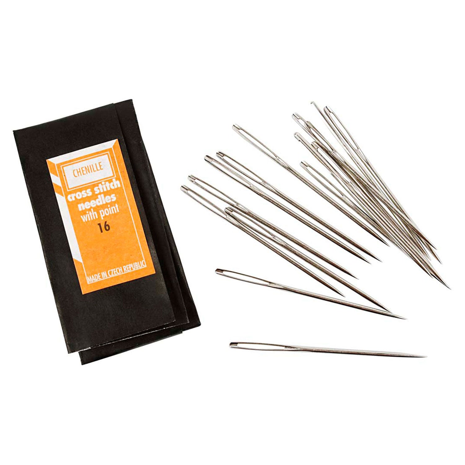 Creativ company borduurnaalden met scherpe punt, 5,4cm, 25st.