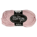 Creativ Company Baumwollgarn, Lavendel, 50 g, 170 m