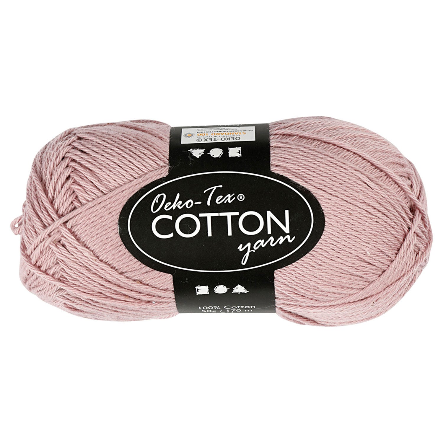 Creativ Company Baumwollgarn, Lavendel, 50 g, 170 m