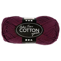 Creativ company katoengaren, plum, 50gr, 170m