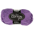 Creativ Company Baumwollgarn, lila, 50 g, 170 m