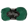 Creativ company katoengaren, donkergroen, 50gr, 170m