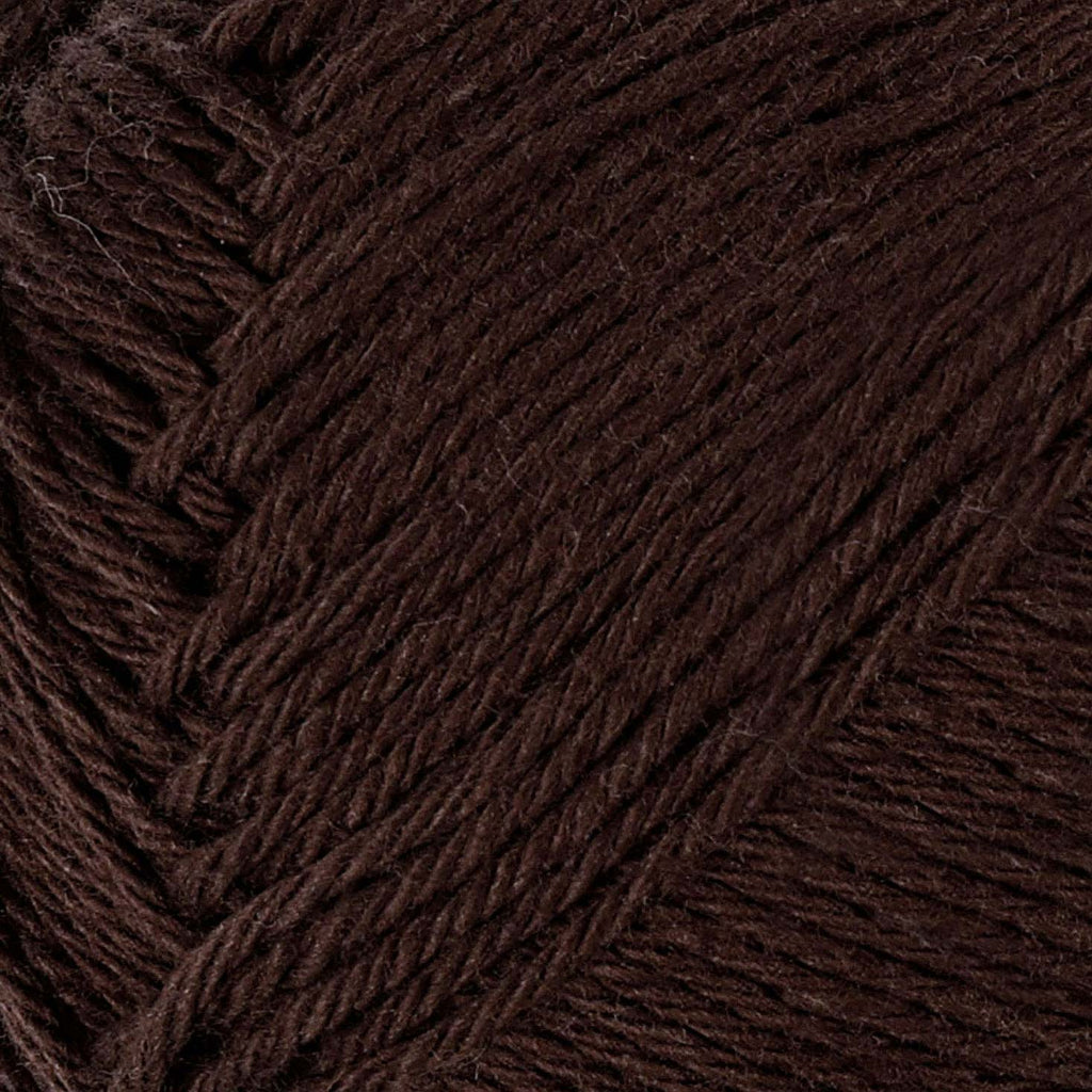 Creativ Company Baumwollgarn, dunkelbraun, 50 g, 170 m