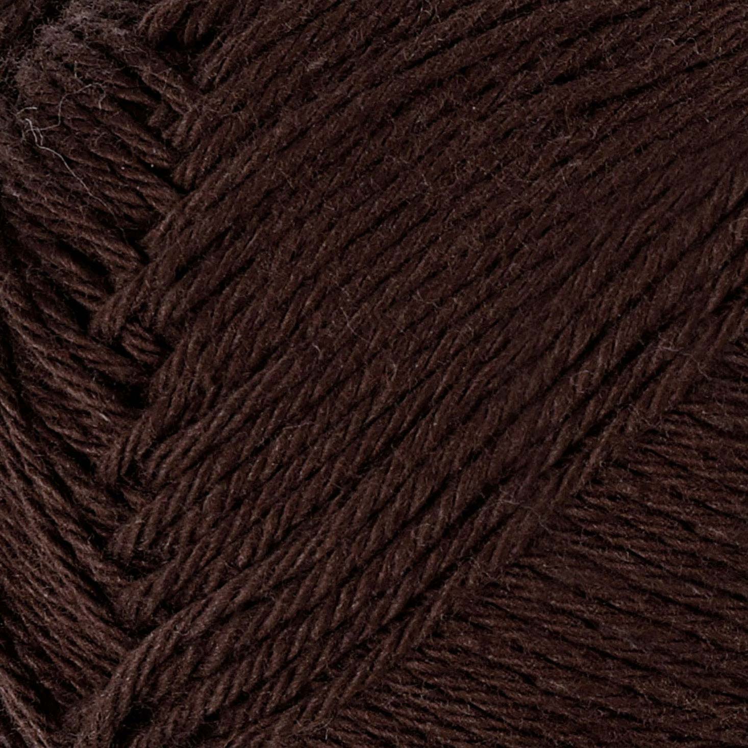 Creativ Company Baumwollgarn, dunkelbraun, 50 g, 170 m