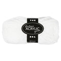 Creativ Company Acrylgarn, weiß, 50 g, 80 m