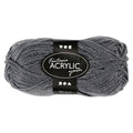 Creativ company acrylgaren, grijs, 50gr, 80m