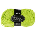Creativ company acrylgaren, lichtgroen, 50gr, 80m