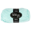 Creativ company acrylgaren, mintgroen, 50gr, 80m