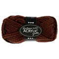 Acrylgarn, braun, 50 g, 80 m