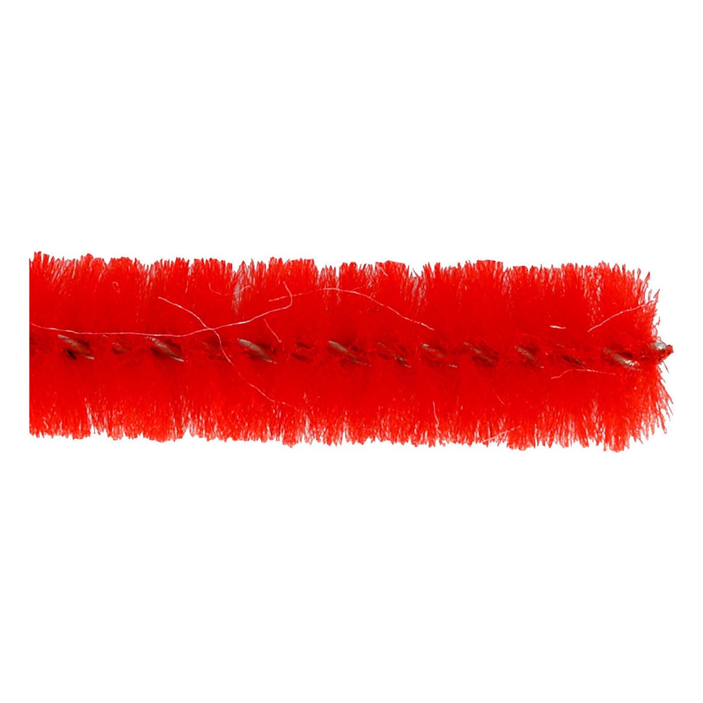 Creativ Company Chenille rot 30cm, 50 Stück.
