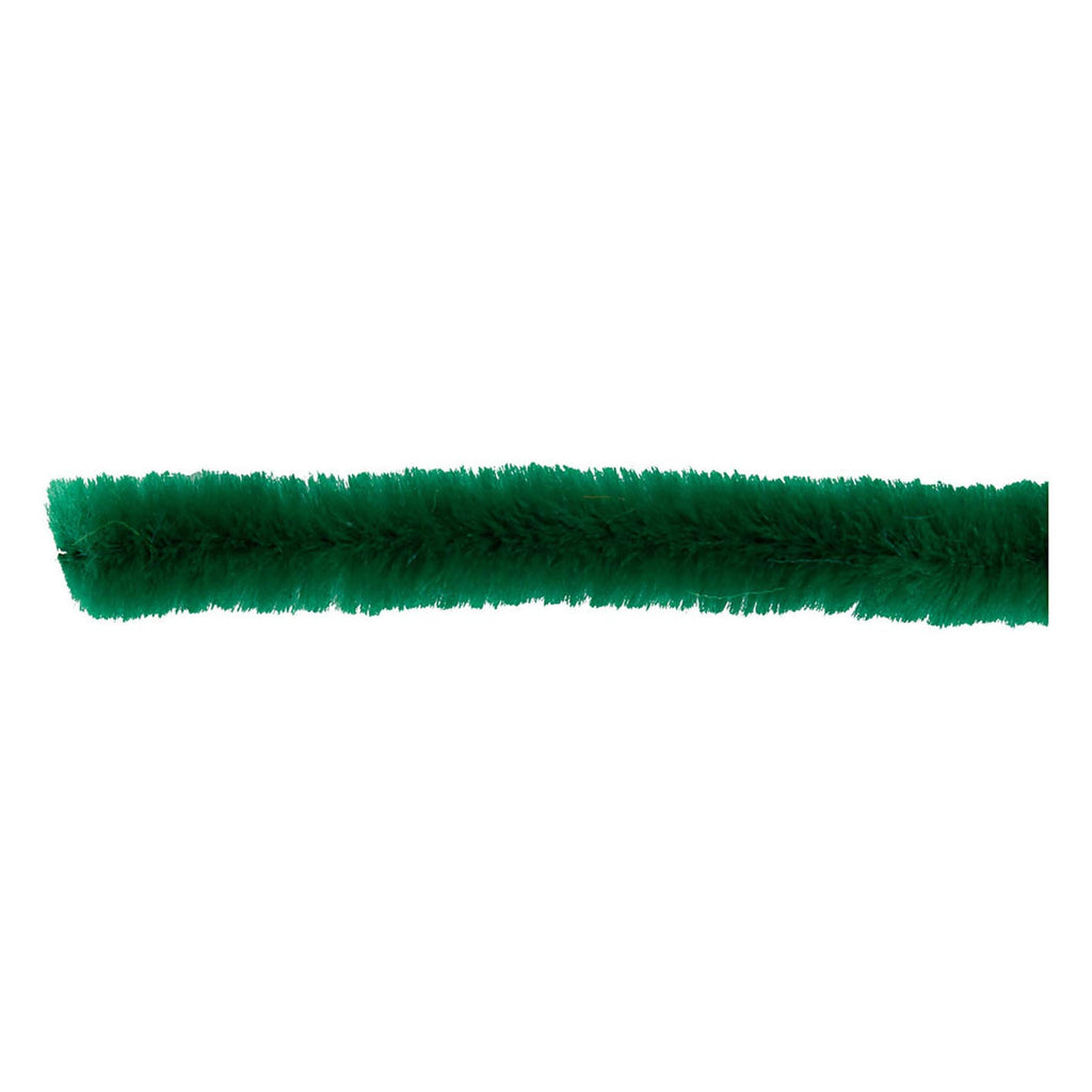 Creativ Company Chenille dunkelgrün 30cm, 50 Stück.