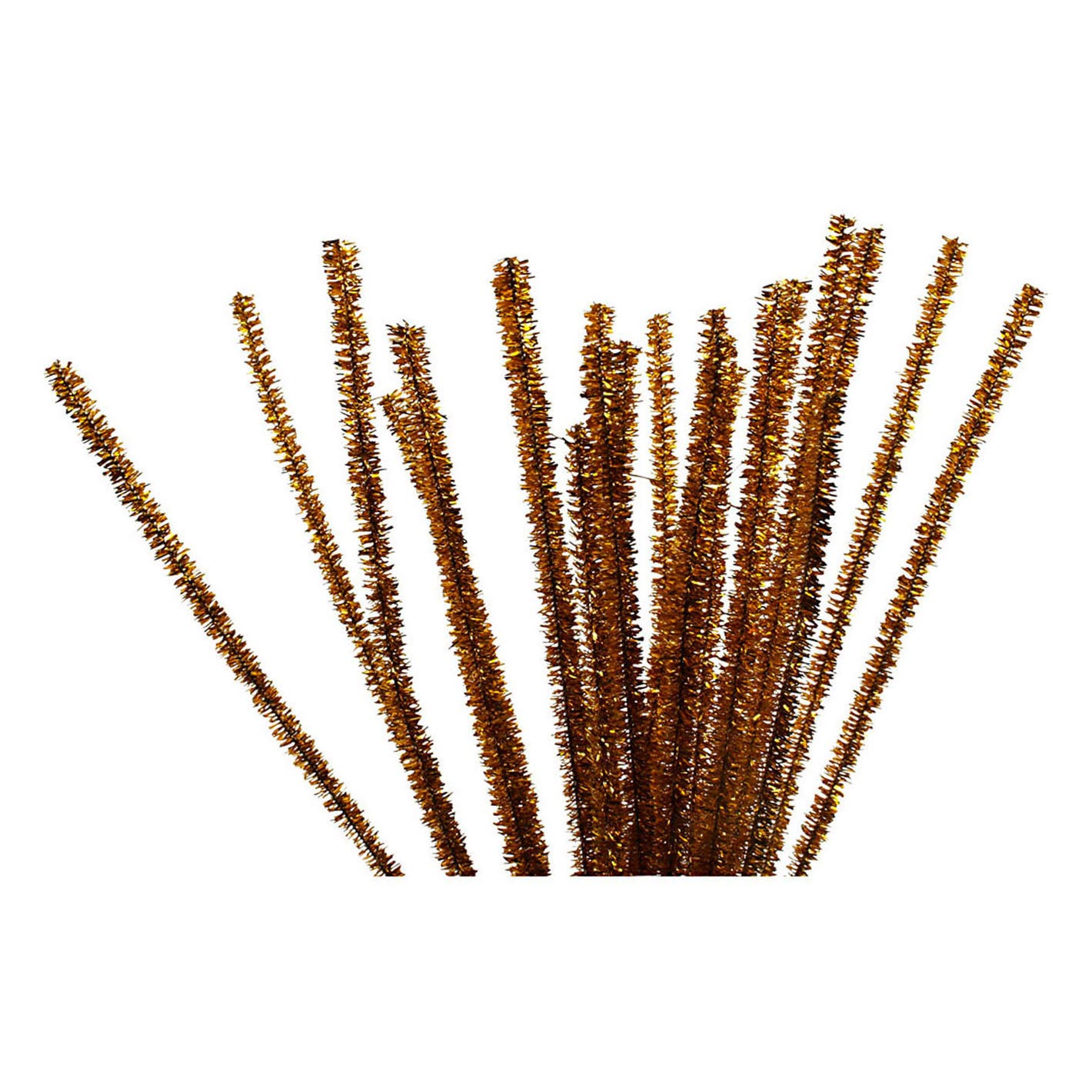 Creativ Company Chenille Gold 30cm, 24 Stück.