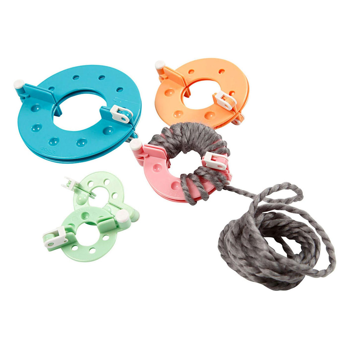 Creativ company https: www.cchobby.nl pom-pom-maker-d-3-5-5-5-7-9-cm-4-stuk-1-set