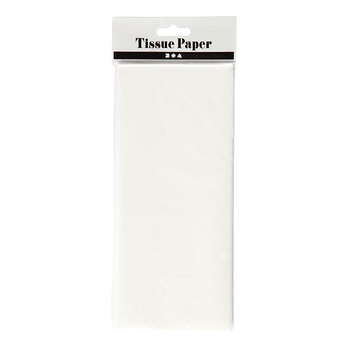 Creativ company tissuepapier, vel 50x70 cm, 17 gr, wit, 10 vel 1 doos