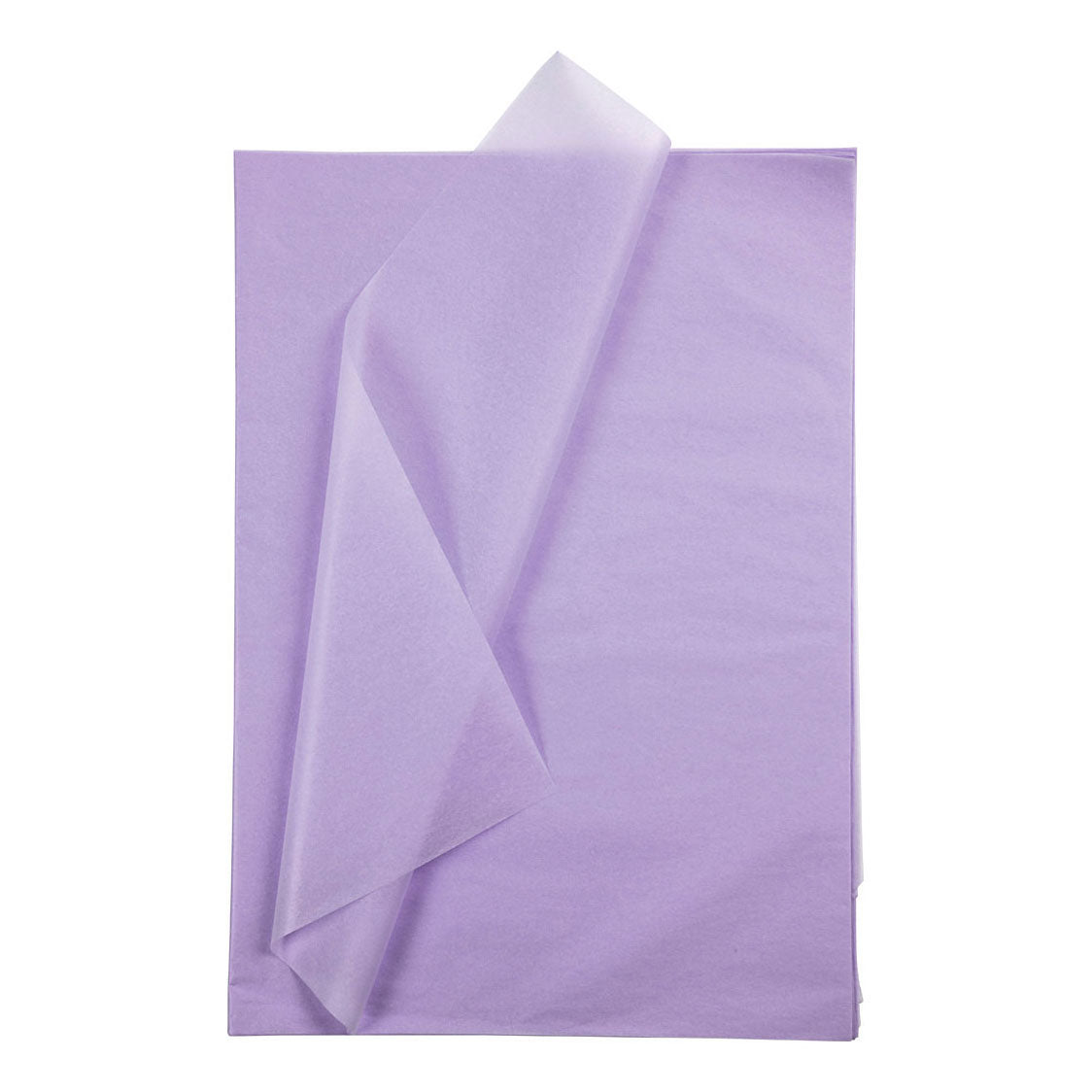 Creativ Company Seidenpapier, Blattgröße 50 x 70 cm, 17 g, hellviolett, 10 Blatt pro Packung