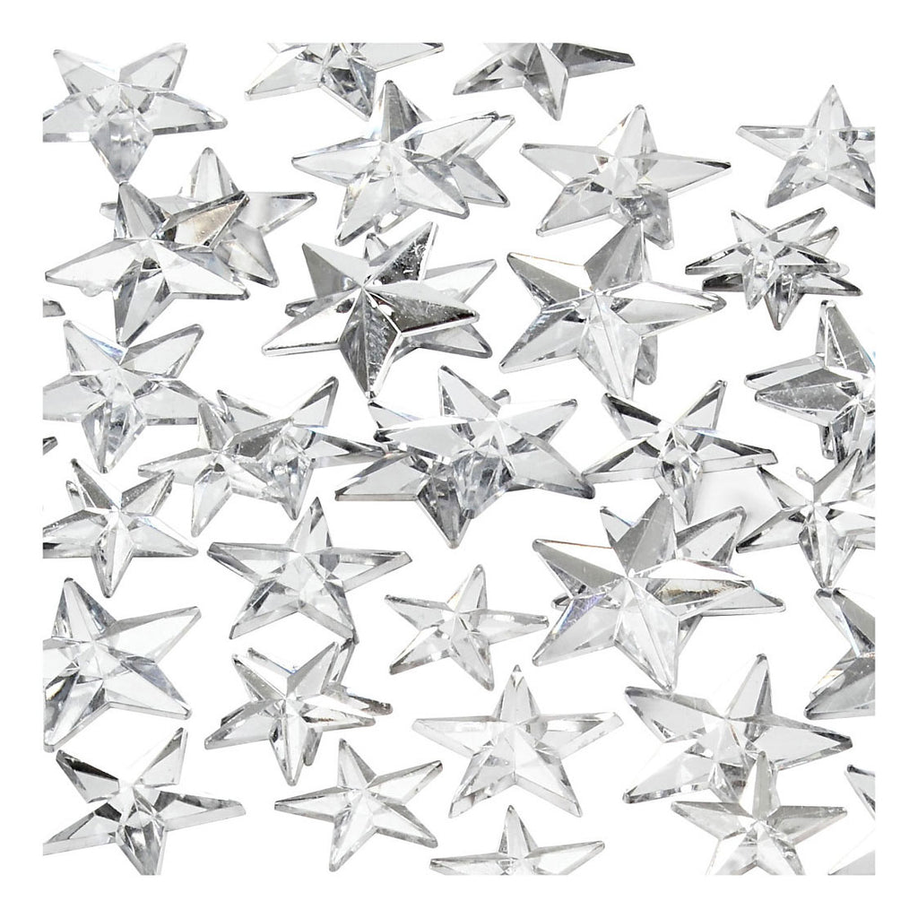 Creativ company strassstenen zilver divers, 360st.