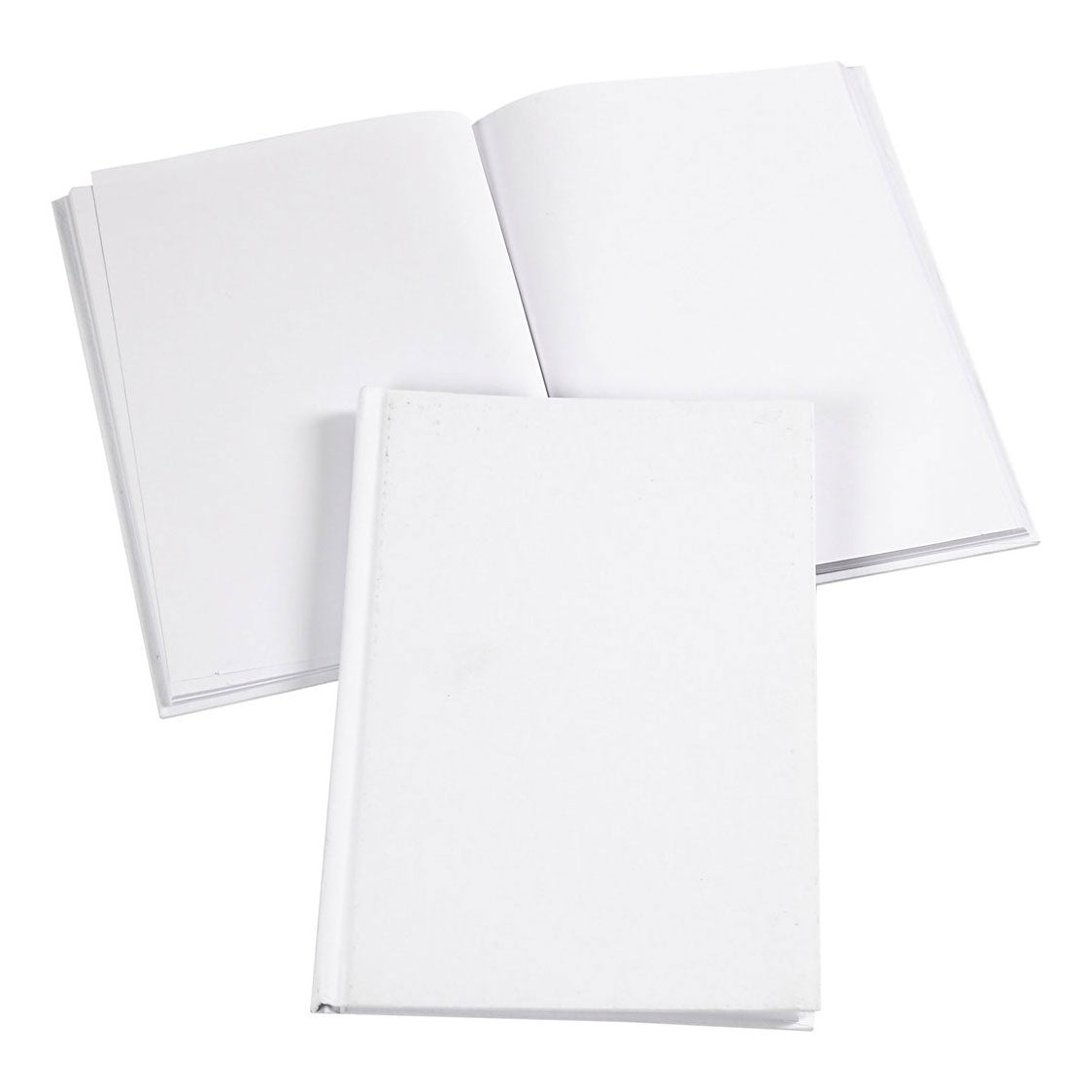 Notizbuch von Creativ Company, weiß, A5, 60 Seiten