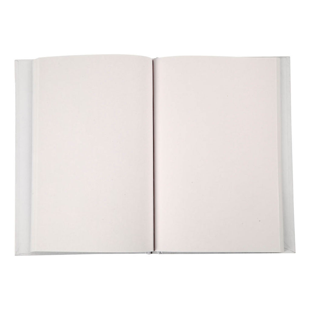 Notizbuch von Creativ Company, weiß, A5, 60 Seiten