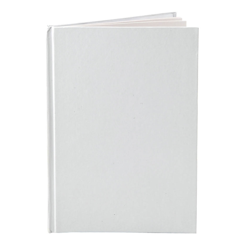 Notizbuch von Creativ Company, weiß, A5, 60 Seiten