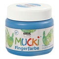 Creativ Company Mucki Fingerfarbe blau, 150 ml