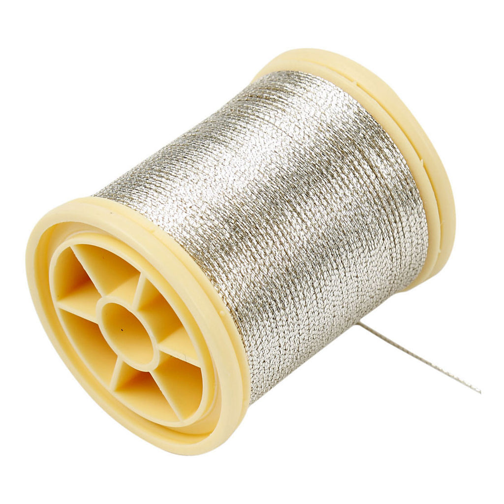 Creativ Company DMC Metallicgarn silber, 40 m
