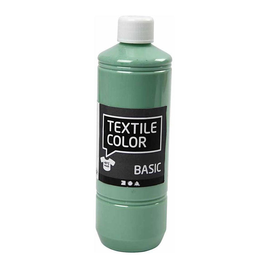 Creativ Company Textilfarbe – Meeresgrün, 500 ml