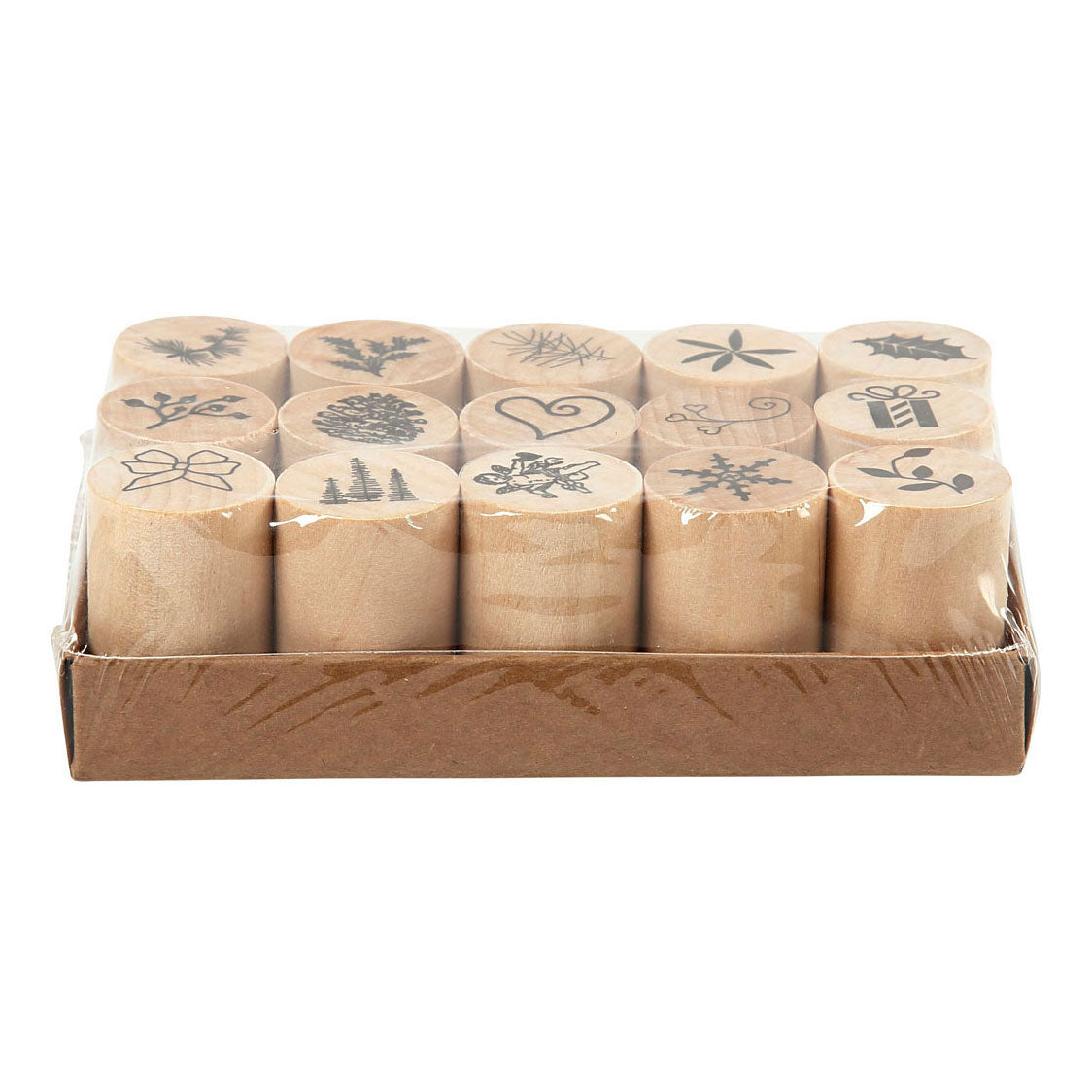 Creativ Company Deco Art Stempel Weihnachten, 15 Stk.