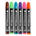 Creativ company glas- en porseleinstiften extra kleuren, 6st.