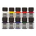Creativ Company Glasfarbe, transparente Glasfarbe, 10 x 30 ml
