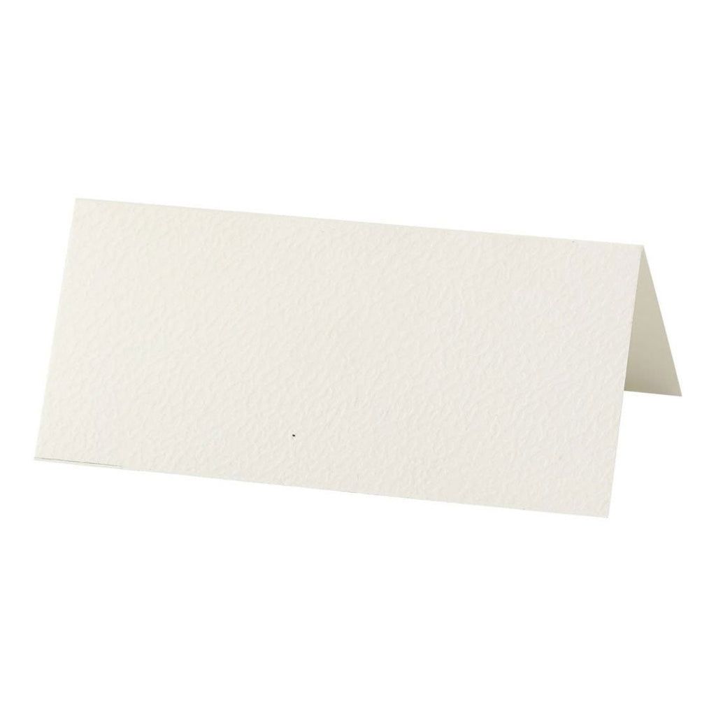 Visitenkarten von Creativ Company, 9 x 4 cm, 220 g, cremeweiß, 20 Stück pro Packung