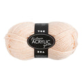 Creativ company fantasia acrylgaren licht beige, 80m