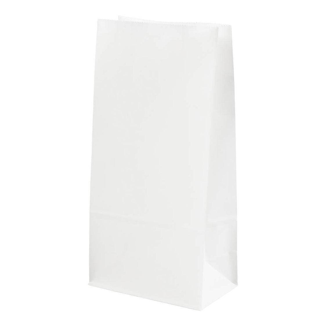Creativ company papieren zakken, h: 22.5 cm, afm 6,5x11 cm, 50 gr, wit, 10 stuk 1 doos