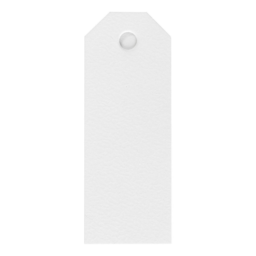 Creativ Company Manila-Etiketten, Größe 3 x 8 cm, 220 g, weiß, 20 Stück pro Packung