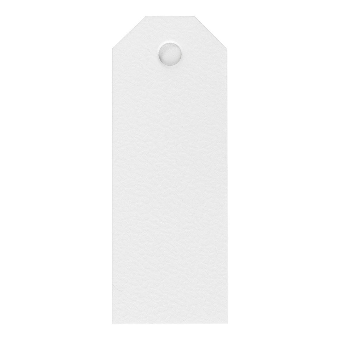 Creativ Company Manila-Etiketten, Größe 3 x 8 cm, 220 g, weiß, 20 Stück pro Packung